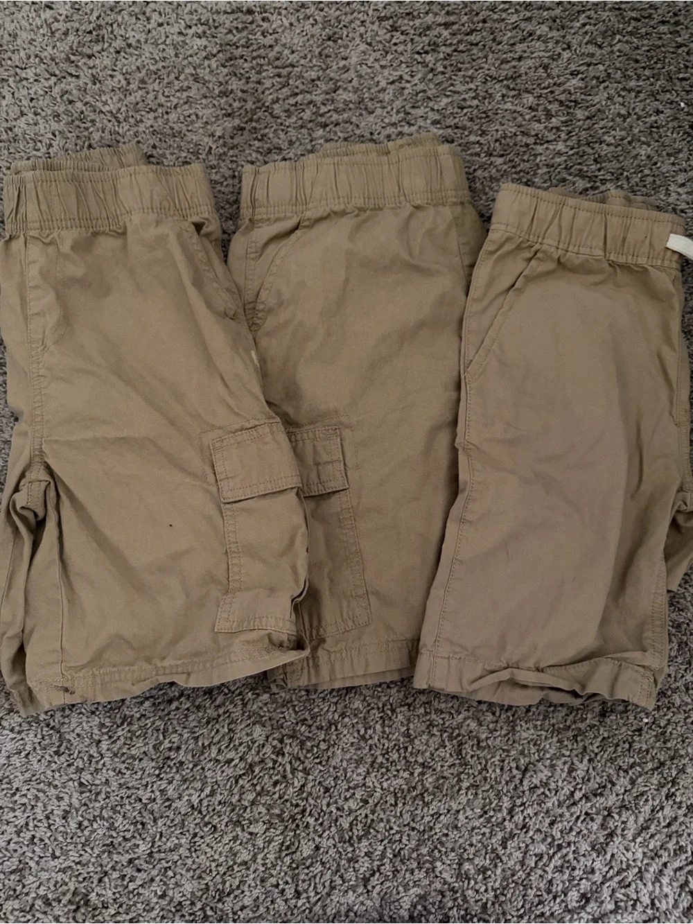 The Children's Place Tan Cargo Shorts- Size 10
